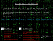 Tablet Screenshot of batchlog.pytalhost.com
